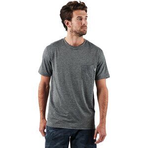 Vuori Tradewind Men's Heathered Gray Performance Shirt